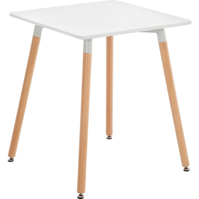 Mesa de cocina/auxiliar ancho 60 cm alto 75 cm mdf blanco 10_0005532