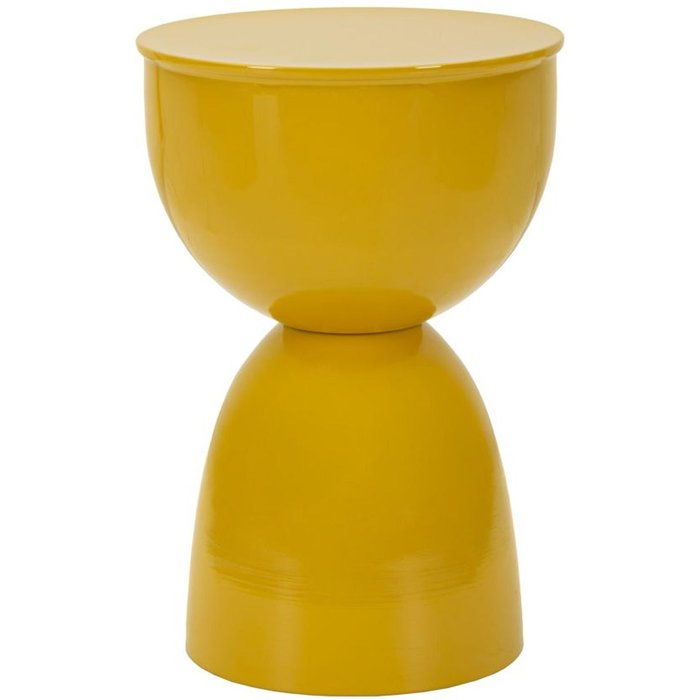 Mesa de centro vkh1077,metal,amarillo,kendra home