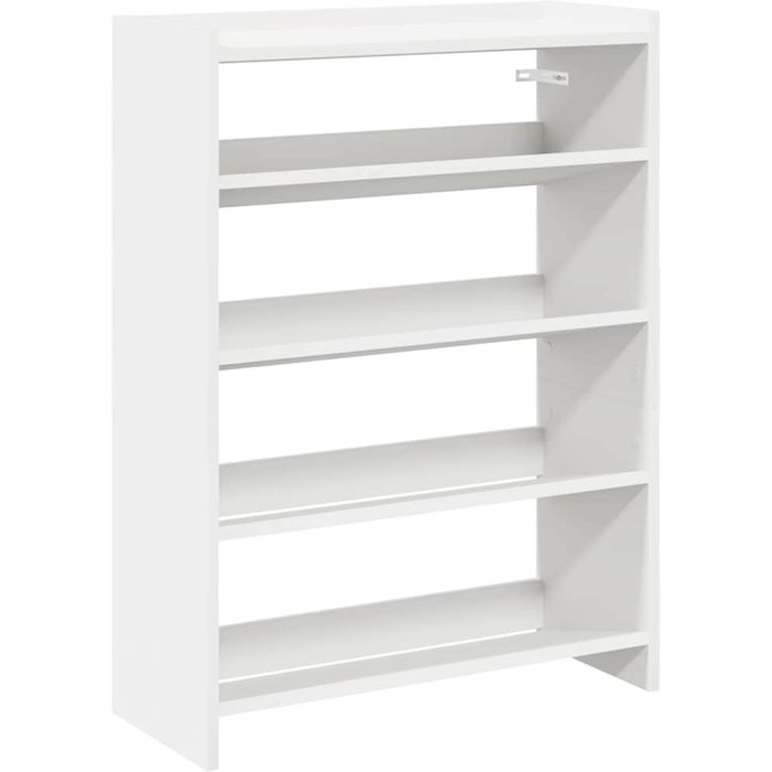 Zapatero de contrachapado blanco 60x25x81 cm - comfortxl