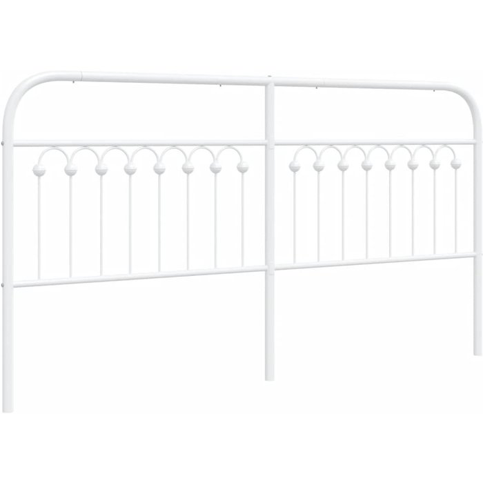 Cabecero,cabecero de cama,panel de cabecera de metal blanco 180 cm cfw82139