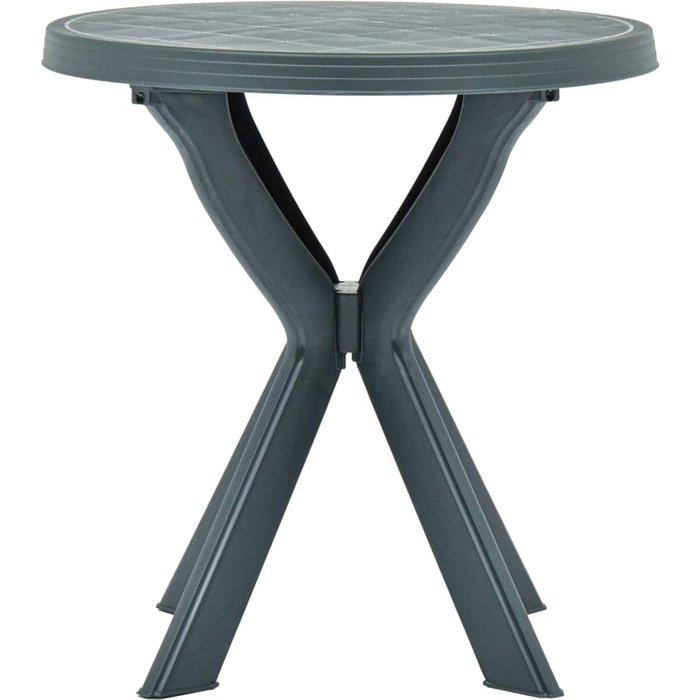 Mesa bar | mesa de bistró | mesa de bistró verde plástico ø70 cm cfw635821