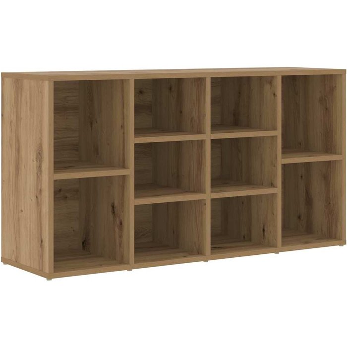 Banco para zapatos con estante roble artisan 103 x 30 x 54.5 cm - comfortxl