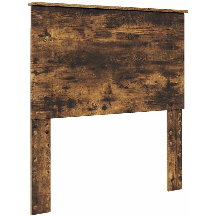 Cabecero cama - mueble cabecero roble ahumado 100 cm madera de ingeniería