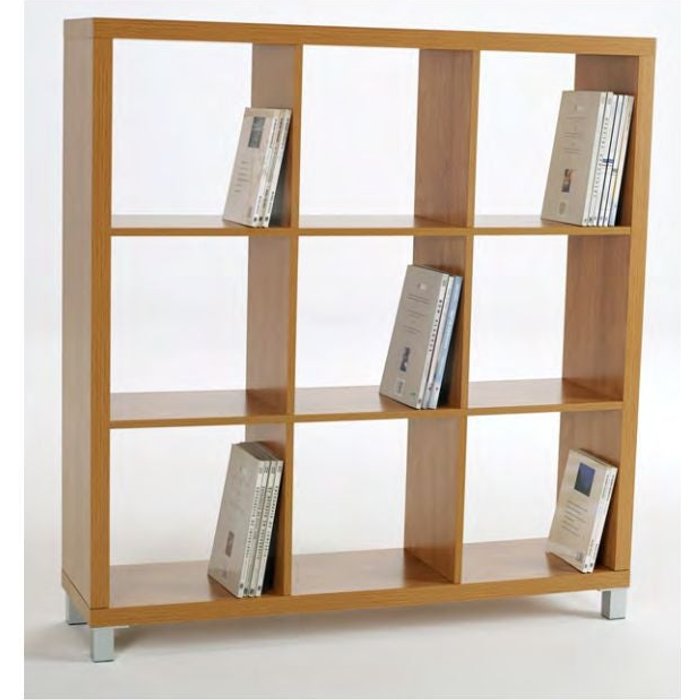 Estanteria kubox 3x3 maple