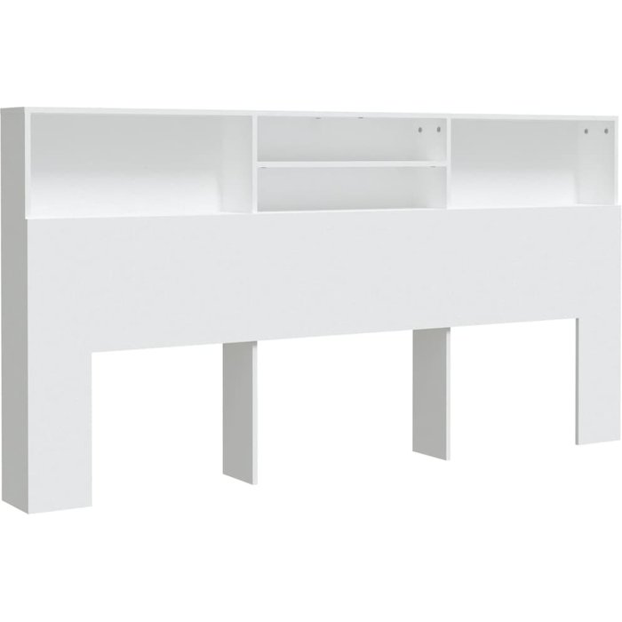 Mueble cabecero blanco 200x19x103,5 cm - comfortxl