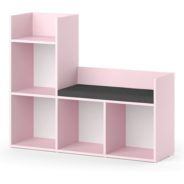 Vicco estantería infantil luigi, rosa, 107.2 x 88.6 cm sin cajas plegables