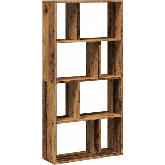 Estantería madera de ingeniería color envejecido 60x20x120 cm – comfortxl