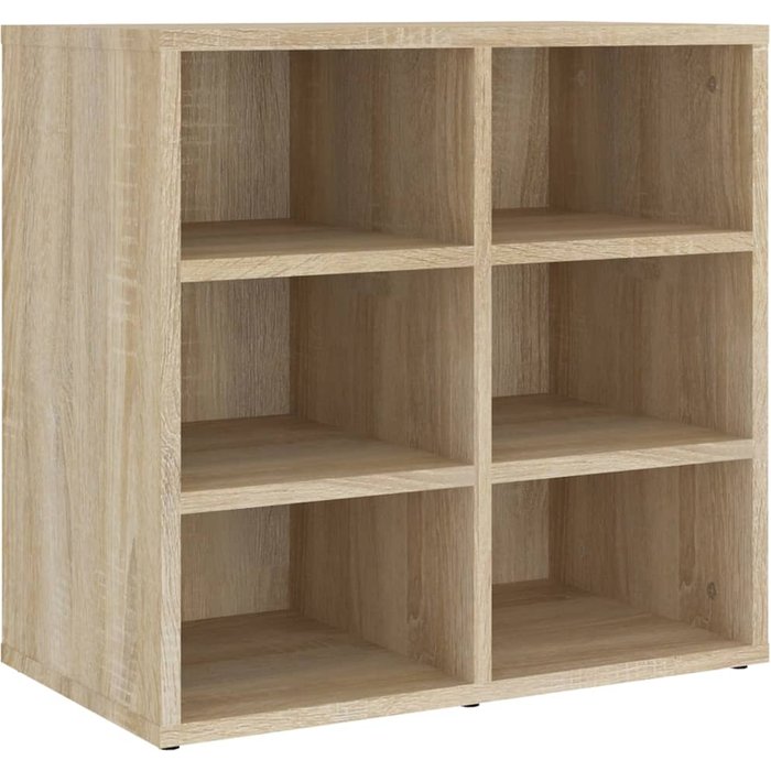 Mueble zapatero color roble sonoma 52,5x30x50 cm - comfortxl