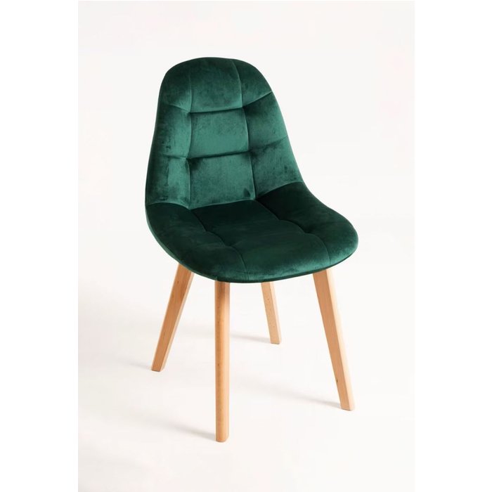 Regalos miguel - packs sillas comedor - pack 2 sillas kelen terciopelo - verde