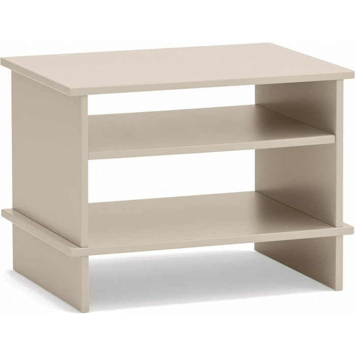 Mesita auxiliar inari 2 estantes arena