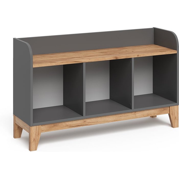 Vitalispa banco infantil malia, gris/artisan, 107.2 x 63.8 cm