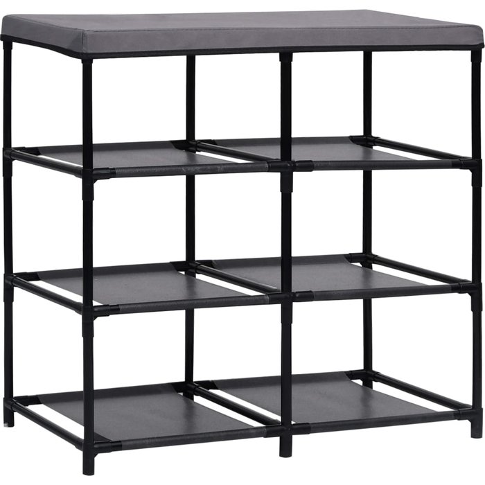 Armario de almacenaje con 6 cajones acero gris 55x29x55 cm - comfortxl