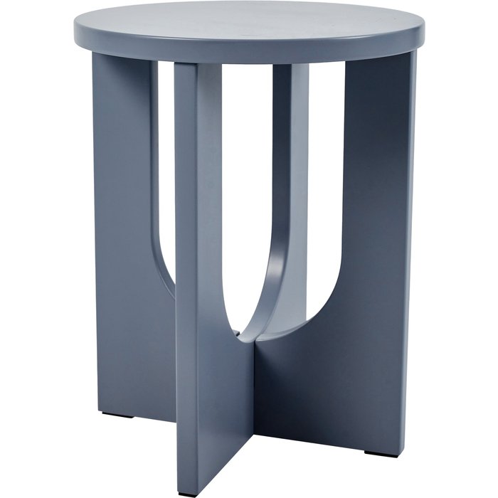 Mesa auxiliar 50 x 40 cm azul grisáceo 03_0010924
