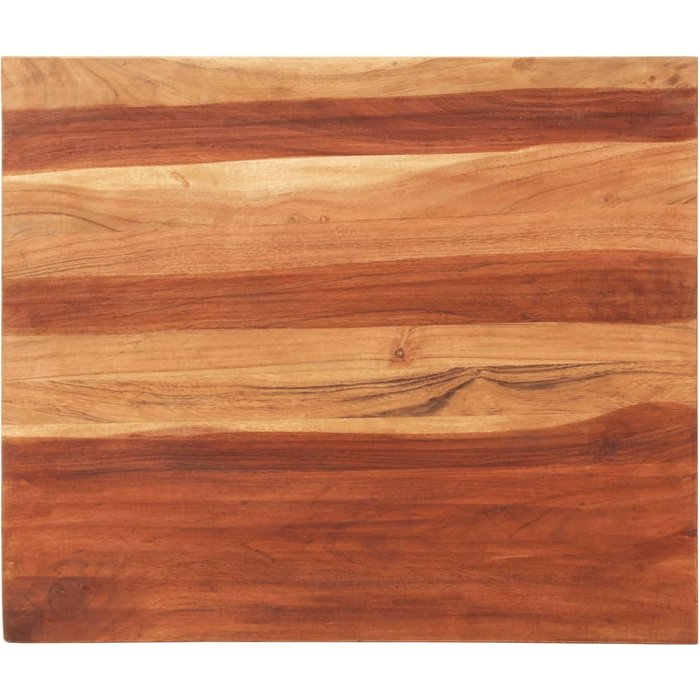 Tablero de mesa de madera maciza de acacia 25-27 mm 60x70 cm
