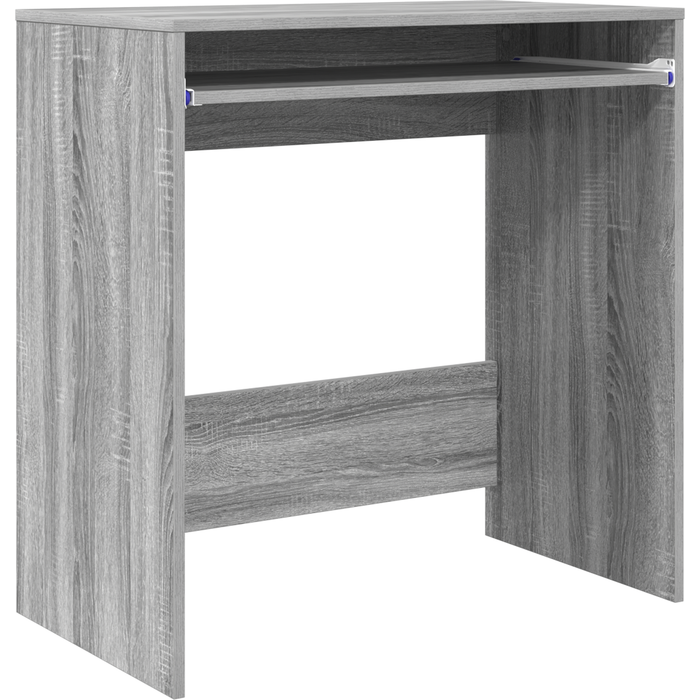 Escritorio compacto gris sonoma madera resistente compacto simple cfw12889
