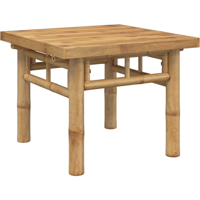 Mesa de centro,mesa auxiliar,mesita de centro de bambú 45x45x35 cm cfw44299