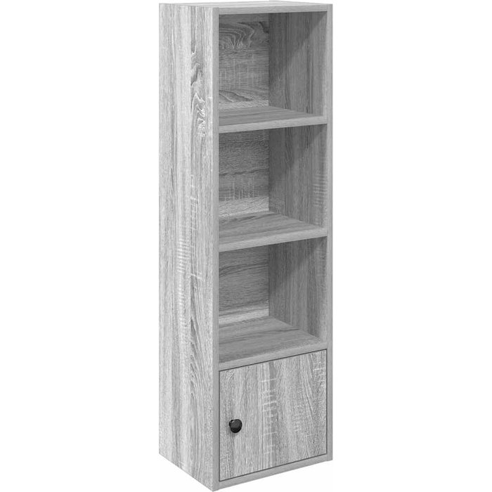 Estantería madera de ingeniería gris sonoma 31x24x102 cm – comfortxl