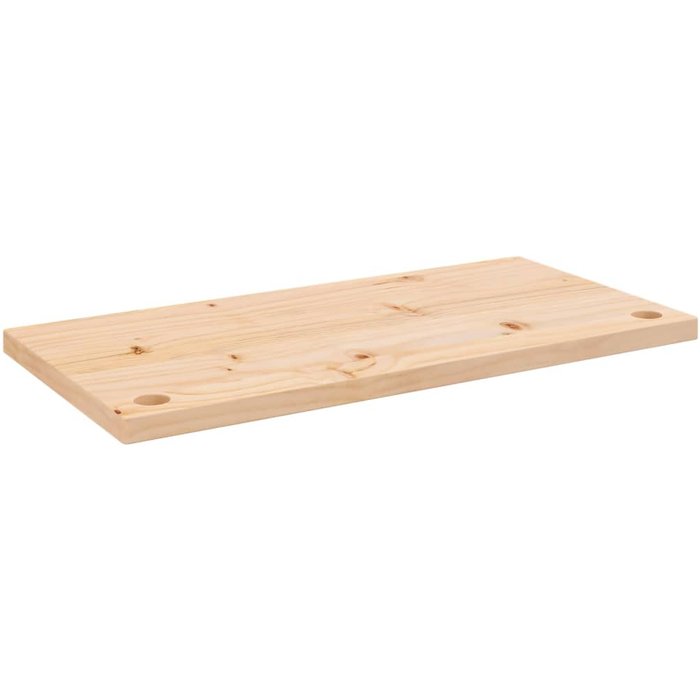 Tablero de escritorio madera maciza de pino 80x40x2,5 cm - comfortxl