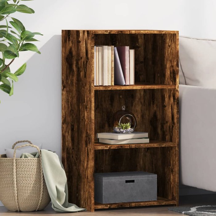 Maison exclusive - aparador de madera de ingeniería roble ahumado 50x41x93 cm
