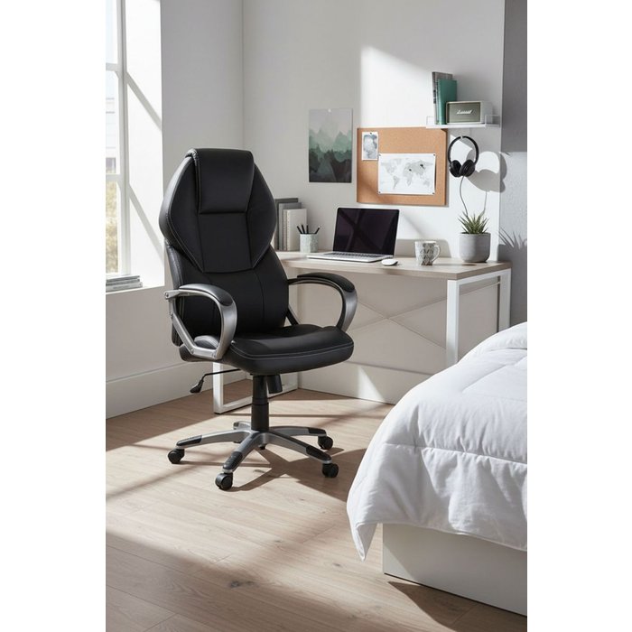 Regalos miguel - sillas de escritorio - silla hony negra