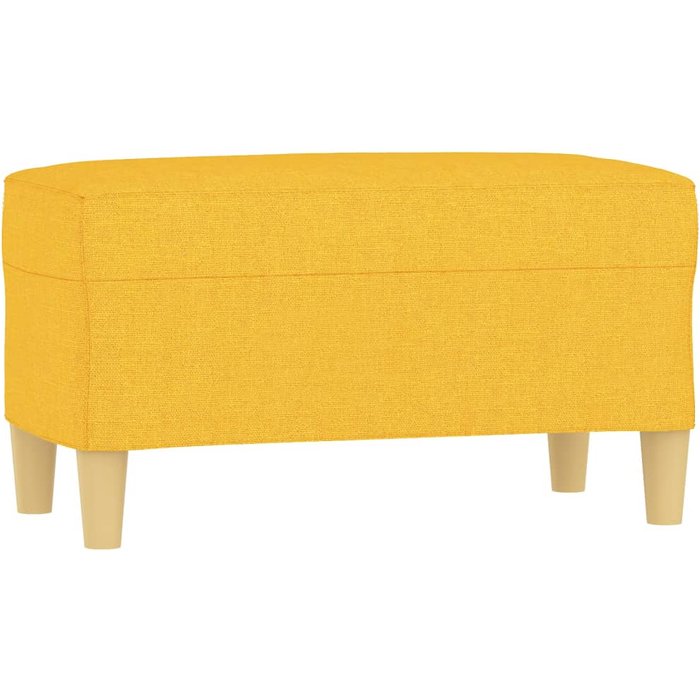Banco/banqueta 70 x 35 x 41 cm tela amarillo claro 02_0010453