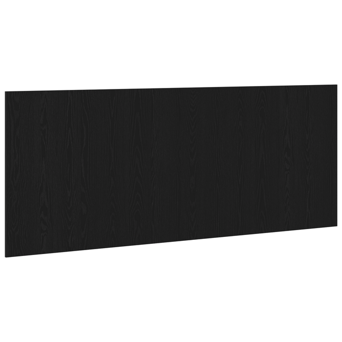 Cabecero de cama madera ingeniería roble negro 200x1,5x80 cm cfw71837