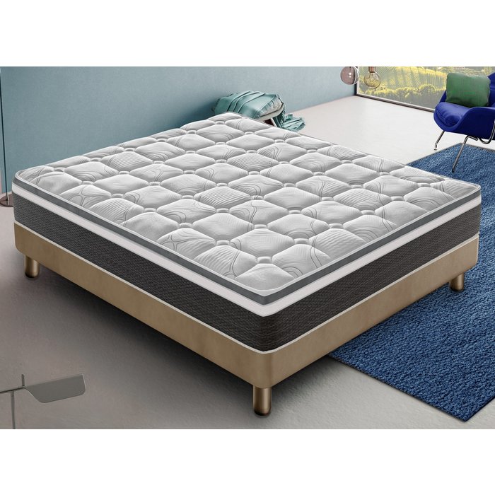 Colchon 80x200 viscoelástico - altura 30 cm - modelo anna