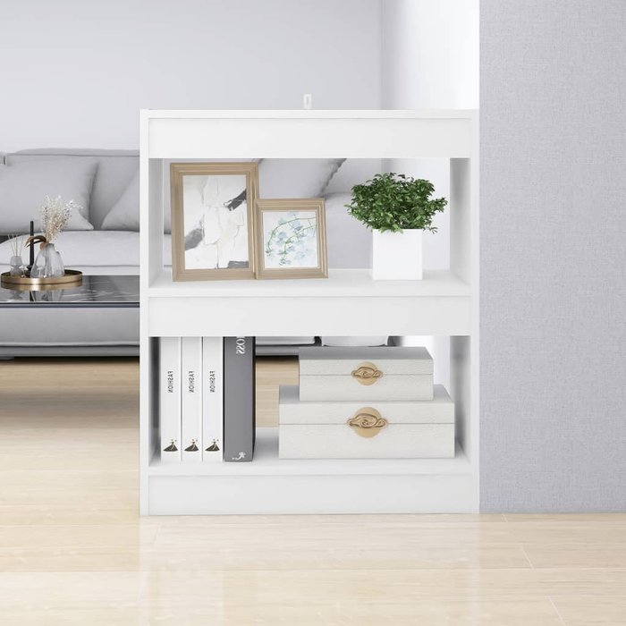 Maison exclusive - estantería/divisor de espacios blanco 60x30x72 cm