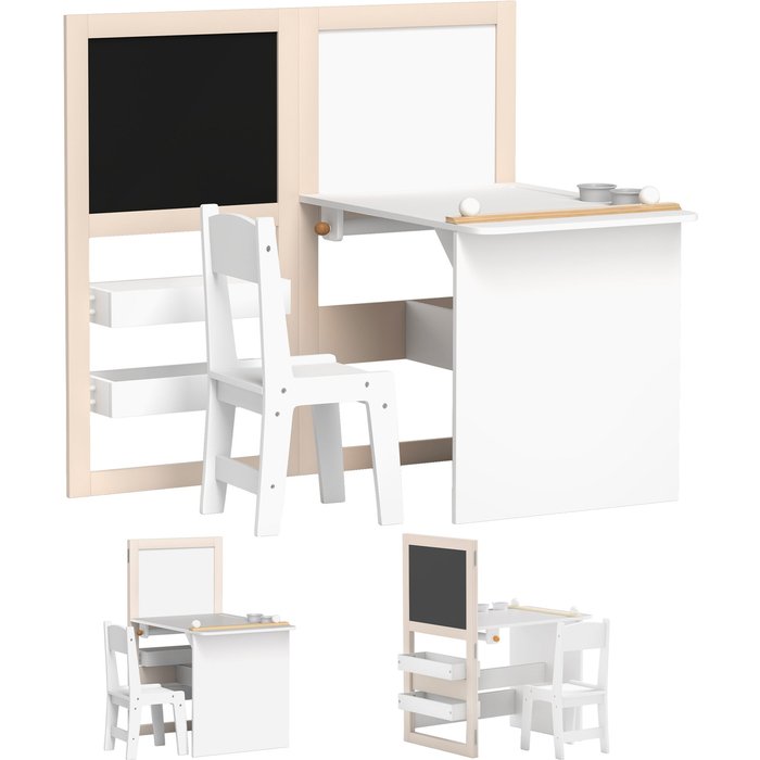Muebles infantiles aiyaplay mdf blanco 81.5x111.5x102.4 cm