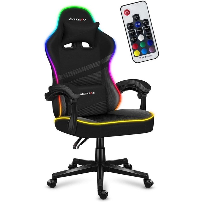Silla gaming huzaro force 4.4 rgb negra