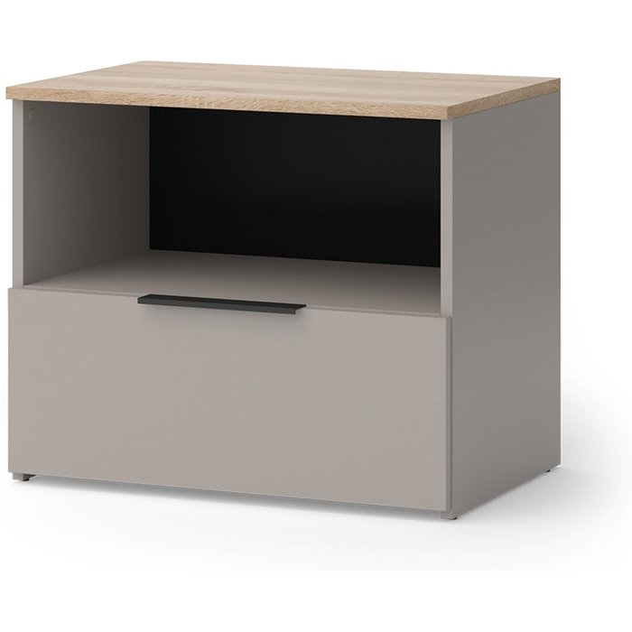 Vicco aparador wido, gris, 60 x 50 cm con solapa