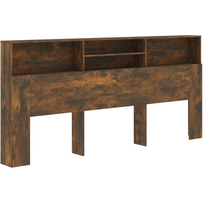 Cabecero roble ahumado 220x19x103,5 cm