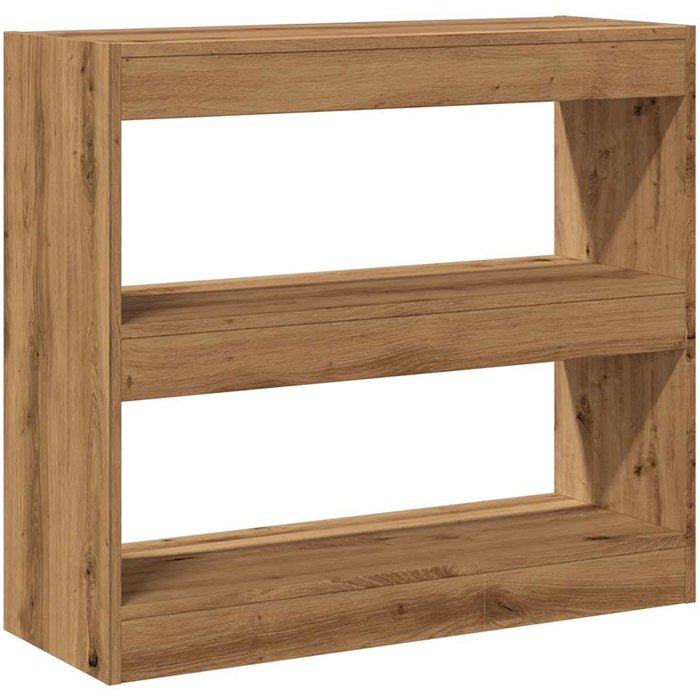Estantería/divisor de espacios roble artisan 80x30x72 cm – comfortxl