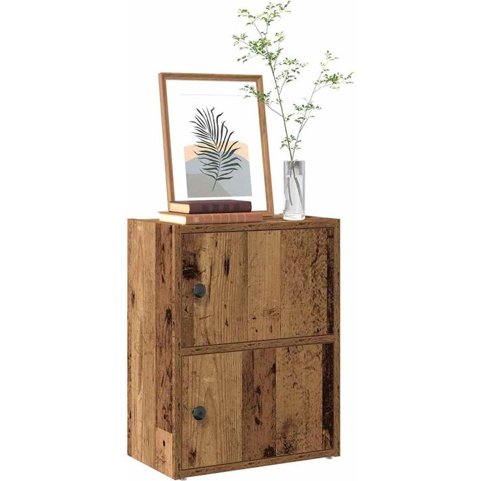 Librería de madera antigua 40x24x52 cm madera contrachapada