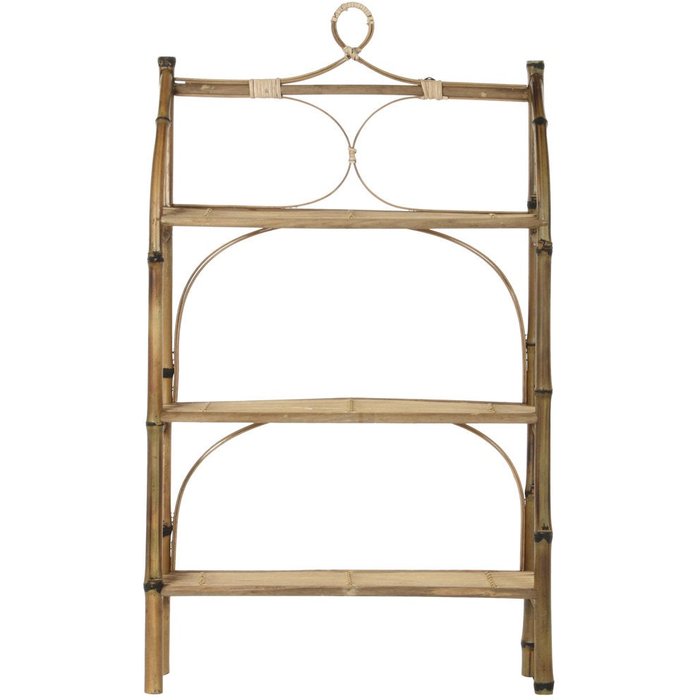 Estanteria pared ratan bambu 62x15x103 3 est,