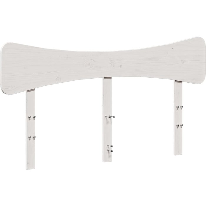 Cabecero de cama madera maciza de pino blanco 150 cm - comfortxl