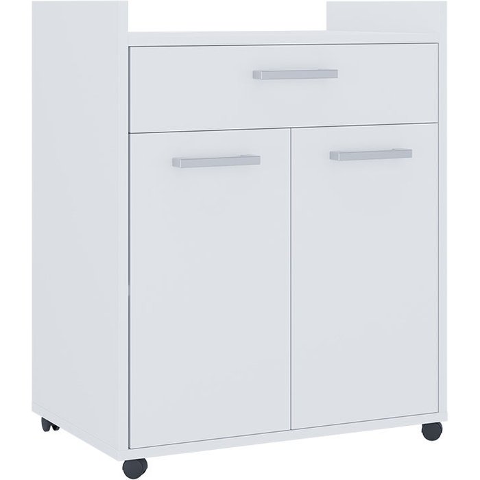 Vicco cajonera con ruedas ansel, blanco, 60 x 40 cm con cajones