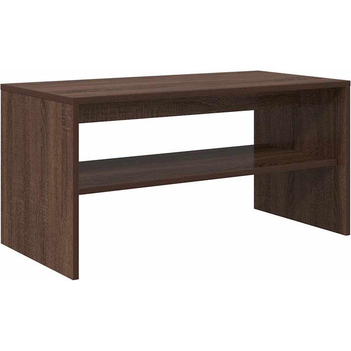 Mueble tv laminado roble marrón 80x40x40 cm - comfortxl