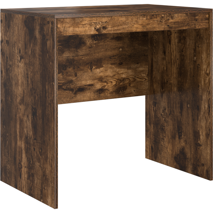 Escritorio roble ahumado 80x50x76 cm cfw12983