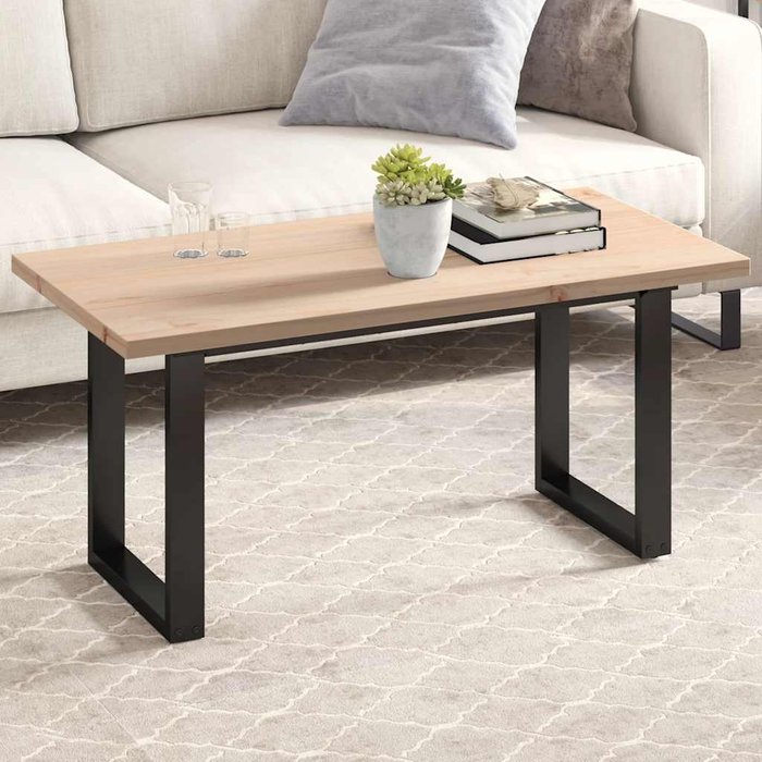 Tablero rectangular, 100x50x2,5 cm, madera maciza de pino.