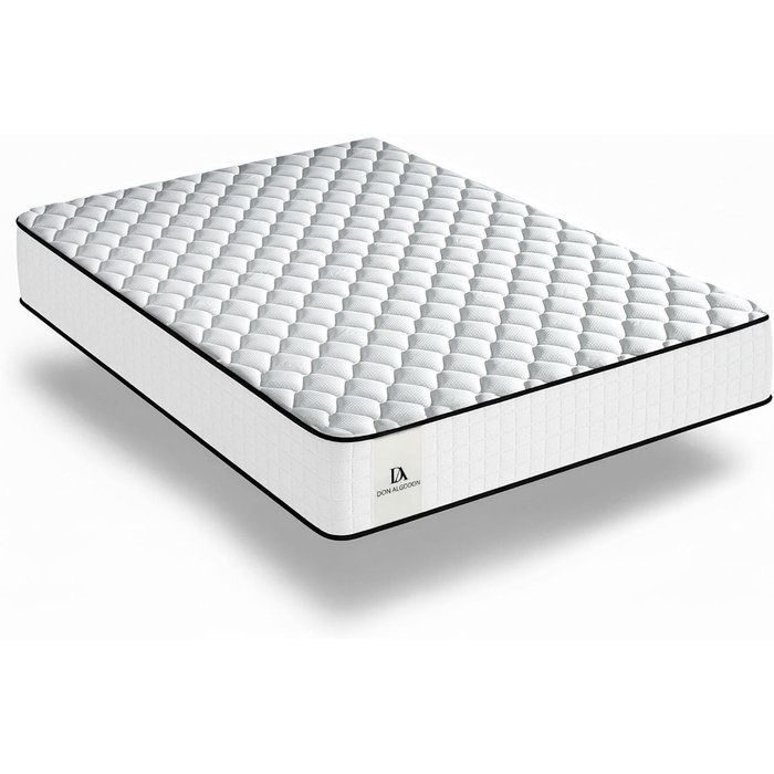 Colchón deluxe 105x200cm - don algodón confort viscoelástico - altura 21cm