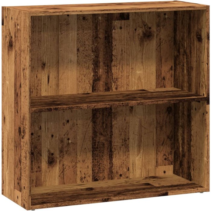 Estantería madera de ingeniería color envejecido 80x30x77 cm – comfortxl