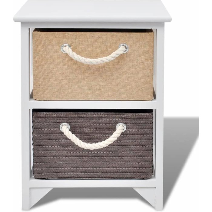 Mesita de noche madera