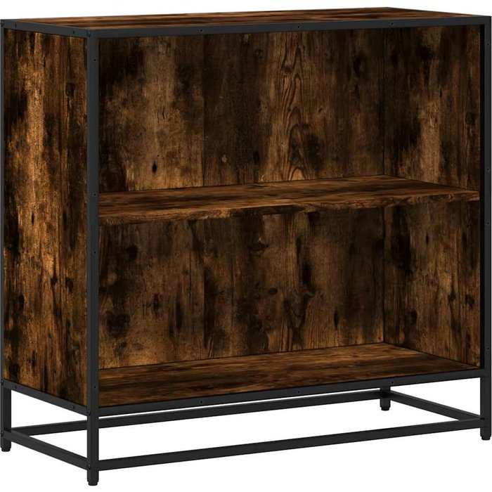 Estantería madera ingeniería color roble ahumado 80,5x35x76 cm – comfortxl