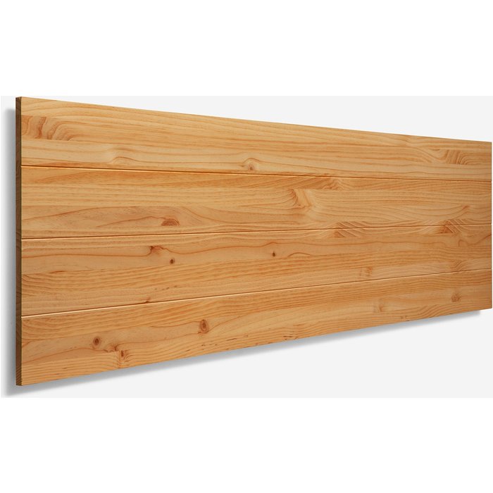 Pejecar – cabecero de madera para cama de 90 cm barniz natural trevinca