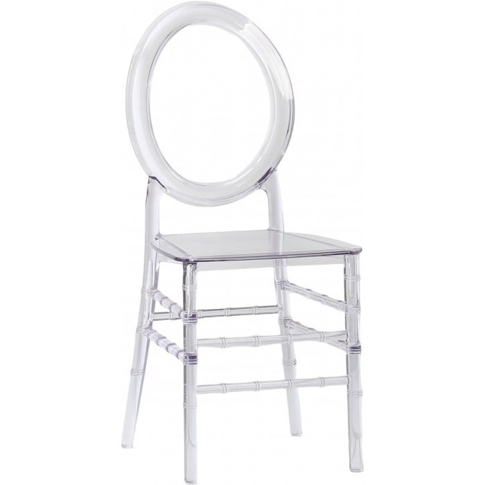 Silla de diseño transparente velkra