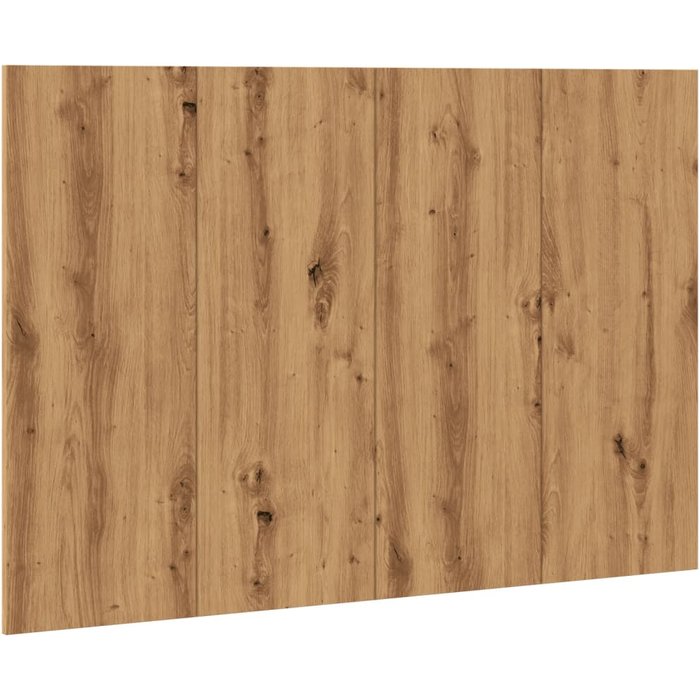 Cabecero de cama madera ingeniería roble artisan 120x1,5x80 cm - comfortxl