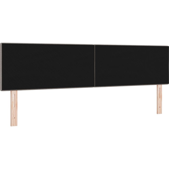 Cabezal tufted con botones taupe 180 cm en tela cfw9037792