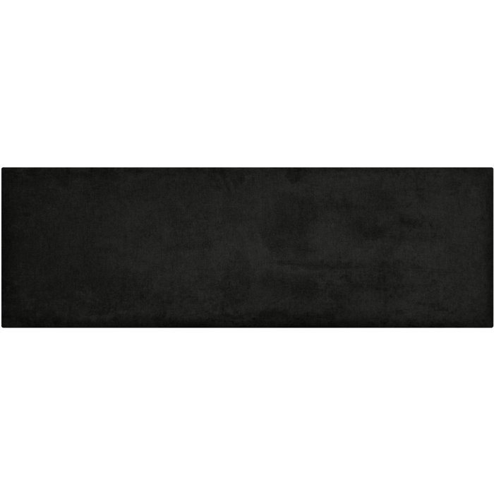 Bedstore cabecero de cama huelva en tela acualine liso negro 220x50