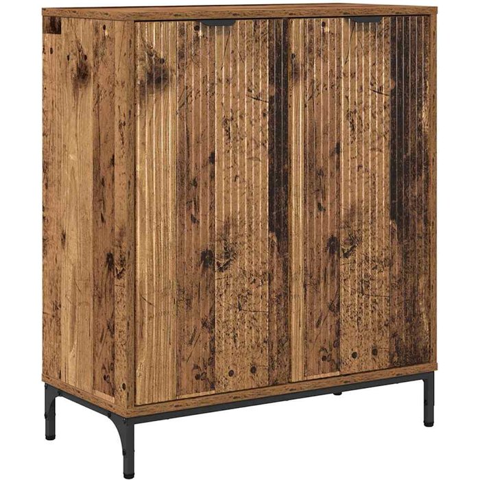 Vitrina | aparador madera vieja 69.5 x 33 x 82 cm madera contrachapada